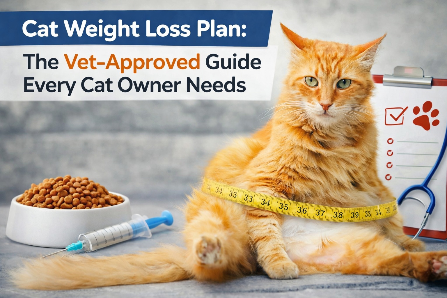 Cat Weight Loss plan: The Vet-Approved Guide Every Cat Owner Needs [2026]