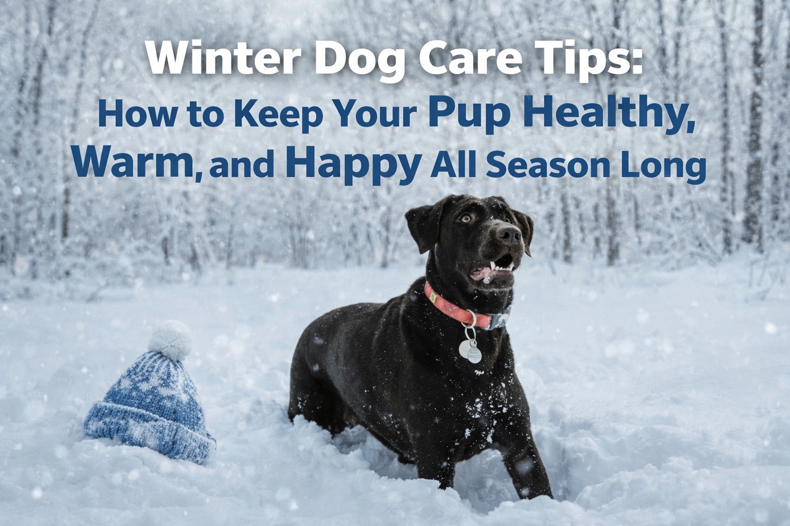 Winter Dog Care Tips: How to Keep Your Pup Healthy, Warm, and Happy All Season Long