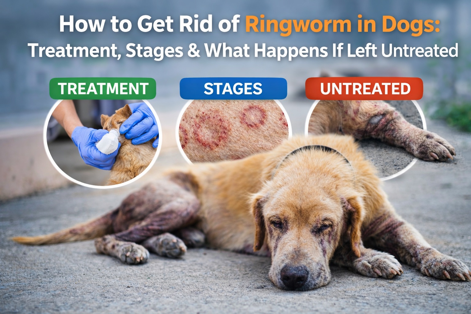 How to Get Rid of Ringworm in Dogs [2026]