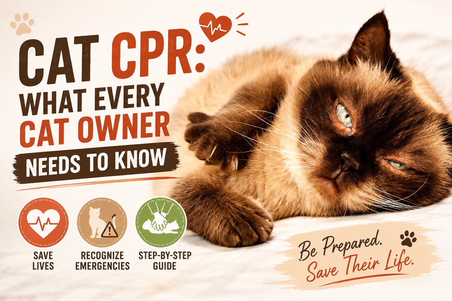 Cat CPR: What Every Cat Owner Needs to Know [2026]